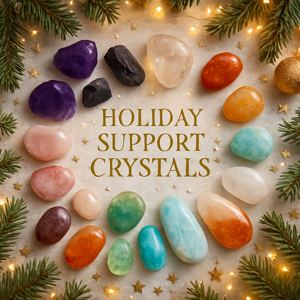 Top 16 Crystals to Help You Get Through the Holidays