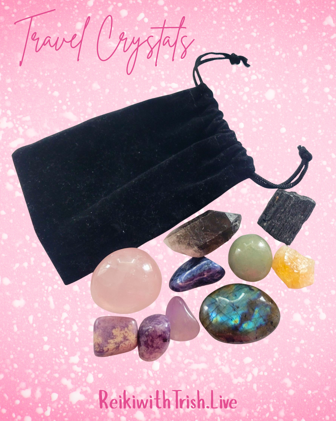 Crystals for Energetic Support While Traveling