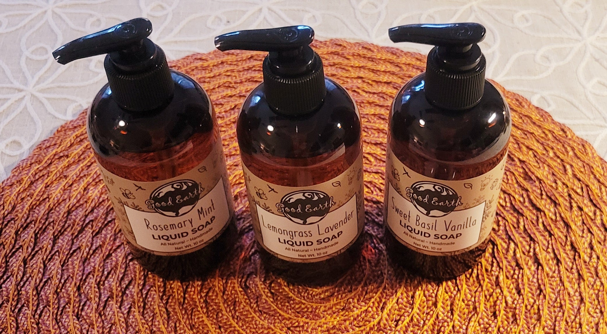 All Natural Moisturizing Liquid Soap by Good Earth Soap