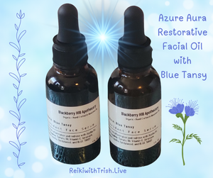 Azure Aura Restorative Facial Oil with Blue Tansy