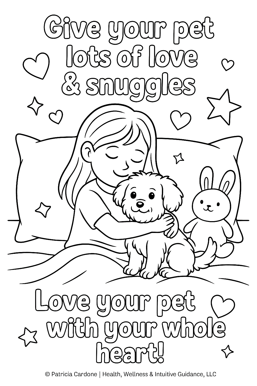 Treat Your Pet Like Gold - A Coloring Book About Love, Kindness & Caring for Pets