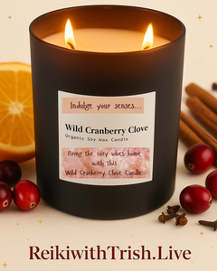 Wild Cranberry Clove Candle