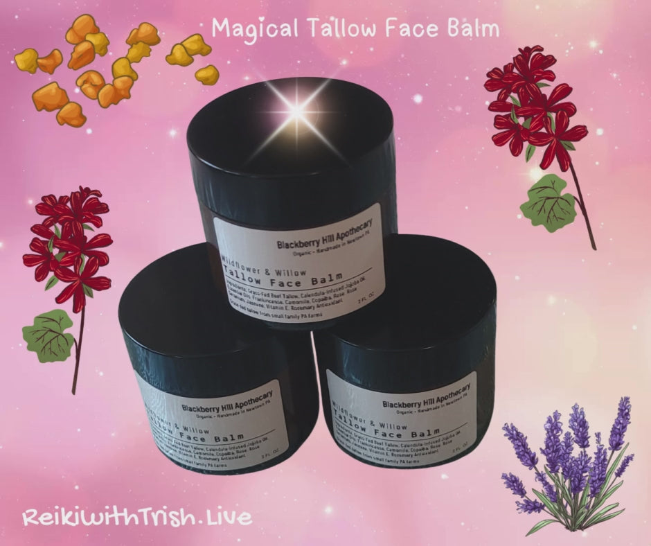 Grass-Fed Tallow Whipped Face Balm